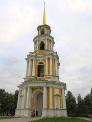 cathedral bell tower of the Ryazan Kremlin, Russia