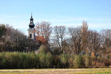 Die Wallfahrtskirche Maria Br&uuml;ndl bei Poysdorf im Weinviertel, Nieder&ouml;sterreich