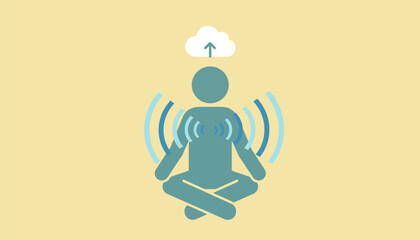 A visual of a deep breath technique being practiced encapsulating the simplicity and effectiveness of breathing exercises for stress relief.