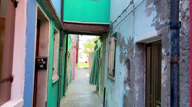 colorful houses in burano
