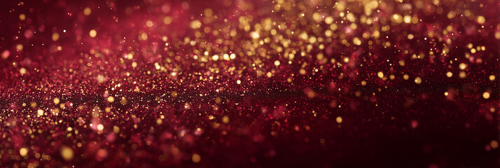 Red glitter texture background with abstract product background