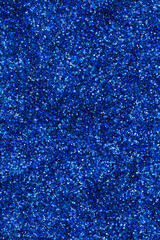 Obraz premium Shiny blue glitter texture background, abstract sparkling pattern