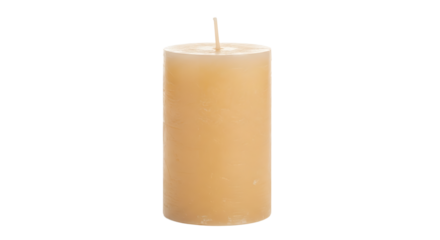 Elegant ivory pillar candle, a serene accent. Add warmth, create ambiance and illuminate moments with its gentle glow.