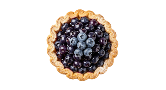 Delicious homemade blueberry tart with a flaky crust and sweet filling, a perfect treat to share with your loved ones.