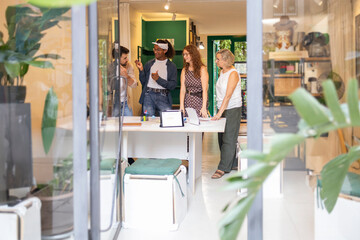 Collaborative work environment with diverse team