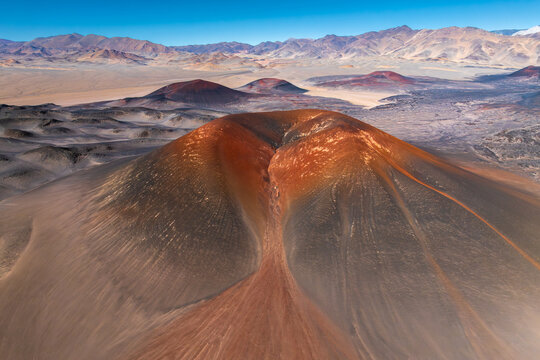 Majestic panorama of Jote Volcano in Catamarca