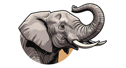 elephant cartoon illustration