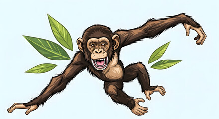 monkey illustration