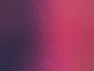 A grainy gradient background transitions from dark purple to bright pink.
