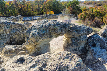 The Stone Mushrooms near Beli plast village, Bulgaria