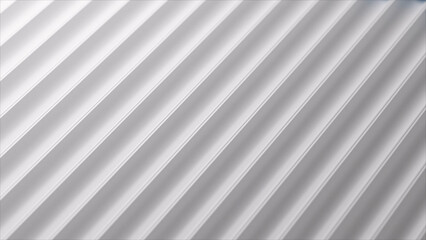 Fototapeta premium White parallel diagonal lines creating abstract