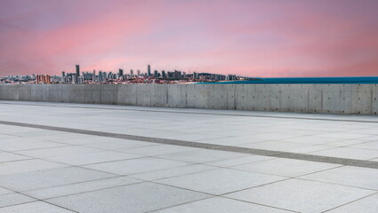 outdoor road skyline building city landscape beach sunset cityscape street travel

