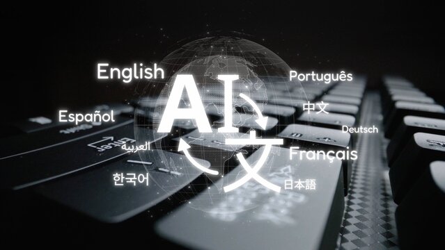 Global communication with multiple languages, digital translation tools, multilingual technology, cross-cultural communication, and virtual language learning environments. Muxer