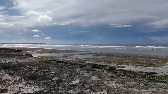 Serene Shoreline of Majuro Atoll