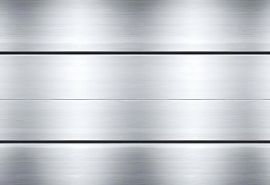 Sleek brushed steel horizontal stripes, metallic texture, industrial design background,  photography,  metallic stripes