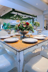 wedding table setting