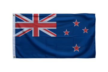 Celebrate New Zealand pride with this vibrant national flag featuring the iconic Union Jack and Southern Cross stars, a symbol of heritage