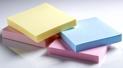 Colorful Foam Building Materials Displayed