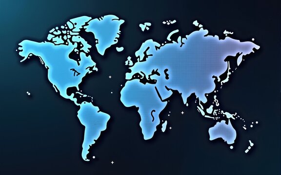 Global networking and business. High quality