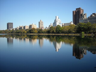 Naklejka premium Jacqueline Kennedy Onassis Reservoir, New York City