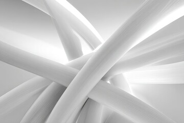 Abstract White Lines Design Background