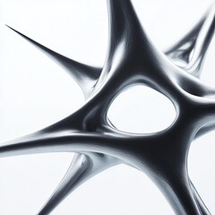 Abstract Metallic Structure