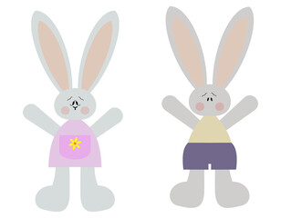 Bunny, rabbit, easter, cut file, cricut, silhouette, laser cut, cutting, svg, paper cut, school, party, decoration, crafts, paper, felt, foam, fabric, animal, cartoon, farm, vector,  isolated,
