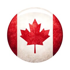 Canada, image in national colors on a neutral transparent background for designers, marketers. Popular illustration, object, symbol, texture, pattern, holiday.
