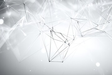 Abstract Geometric Design With Polygons And Lines