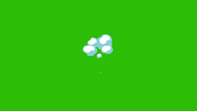 Smoke animation alpha loop