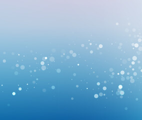 Cool Aqua Spa Bokeh Vector Background