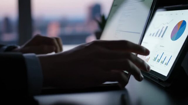 Financial Data Analysis on Digital Devices