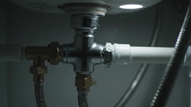 Leaking Plumbing Under Sink