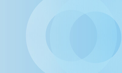Abstract minimalist banner background, pastel colorful, blue and white gradations. Circle effect style art