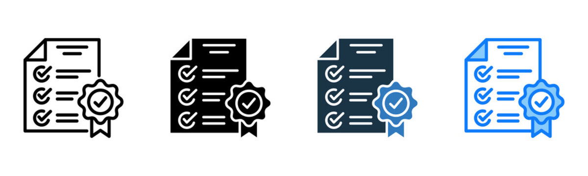 Standards Compliance icon multiple style 