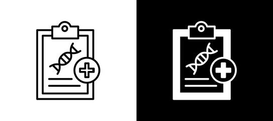 Biomedical multistyle icon