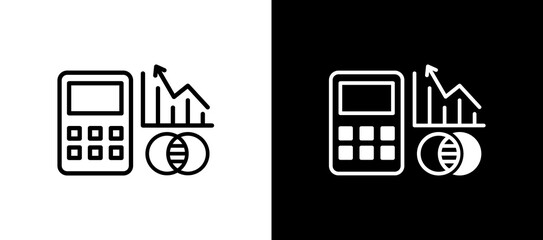 Mathematics multistyle icon