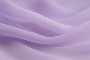 Obraz premium Sheer purple chiffon fabric with delicate folds and airy translucent texture