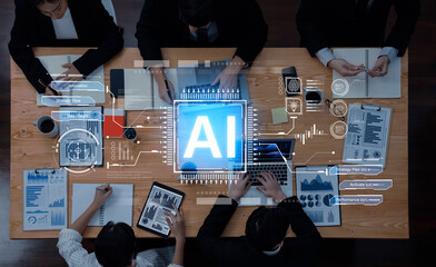 An AI-driven dashboard for business strategy and innovation. The platform provides data insights and tracks the workflow from strategic planning and activation to performance measurement. Fermion