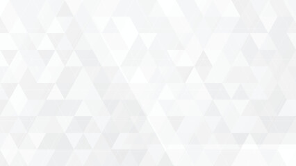 abstract geometric background white triangle shape mosaic pattern modern style