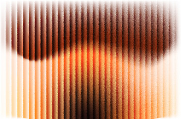 Abstract Vertical Lines Background with Warm Tones and Glitch Effect