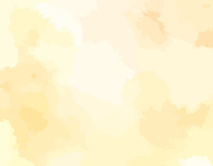 Soft Yellow Watercolor Background Texture.