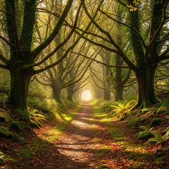 autumn in the forest