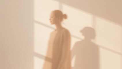 Rounded body silhouettes painted in soft blush, clay, cream, and lavender tones. Gentle blending and balanced composition create calm, emotional harmony.