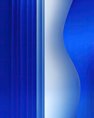 Abstract Blue And White Design