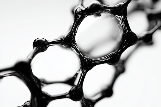 Complex Molecular Structure Illustration