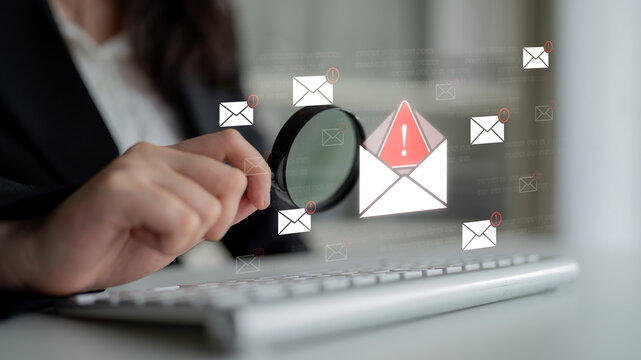 A cybersecurity alert indicating a phishing scam or malware threat. This dangerous email requires immediate action to protect against data theft and unauthorized system access. Fermion - Powered by Adobe