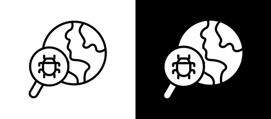 Pandemic multistyle icon