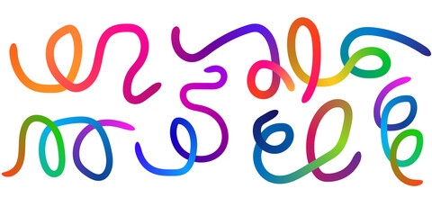 Abstract seamless vector pattern of geometric pink and colorful lines, ideal for wallpaper or fabric design