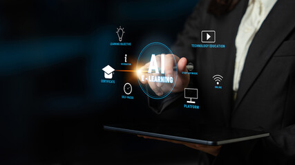 The role of AI in E-Learning for personalized online education. An adaptive learning platform with self paced courses and technology education. Motif